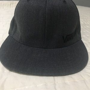 VANS Splitz Charcoal Heather Mens Flexfit Hat